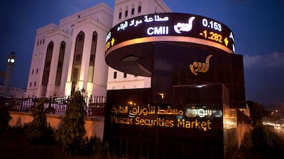 Shares in Oman’s OQ Gas Networks, which trades on the Muscat Stock Exchange, opened at 159 baisas on Tuesday. Silvia Razgova / The National