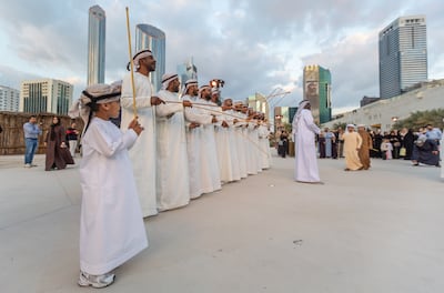Qasr Al Hosn welcomed more than 843,000 visitors, up 22 per cent year on year. Ruel Pableo for The National
