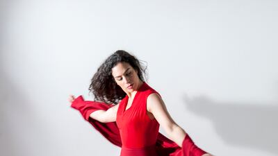Rana Gorgani expresses herself by dancing like a whirling dervish.