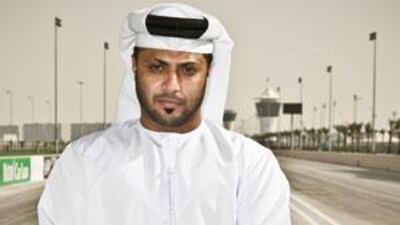 Faisal al Shamsi, who won the Pro 6 category drag racing last weekend, was given a scholarship to the Yas Drag Racing Academy.