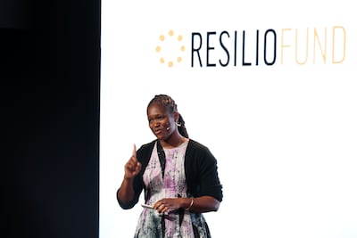 Fanta Toure, chief executive of Resilio Fund. Chris Whiteoak / The National