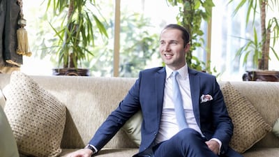 Kai Schukowski joined Ajman Kempinski at 29 as general manager, a a rare achievement in the industry. Reem Mohammed / The National