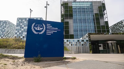 Khaled Mohamed Ali El Hishri appeared at the International Criminal Court charged with war crimes. Getty Images