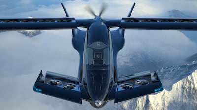 The Cavorite 5's design is straight out of a Hollywood blockbuster. Courtesy: Horizon Aircraft