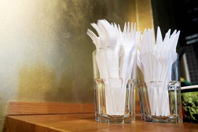 Plastic cutlery doesn’t belong in a grownup’s home. Getty