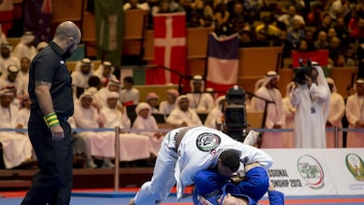The 2013 Abu Dhabi World Jiu-Jitsu Championships were held at the National Exhibition Centre. Ryan Carter / Crown Prince Court