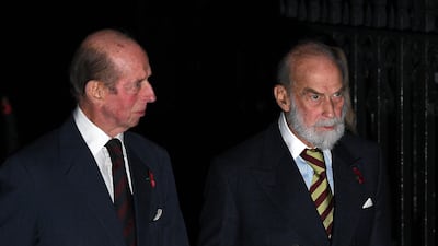 Prince Edward, Duke of Kent, and Prince Michael of Kent were also in attendance at the party. Getty Images