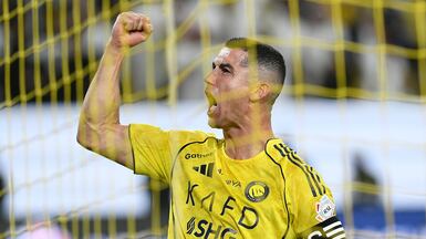 Cristiano Ronaldo has scored 83 goals since joining Al Nassr. Reuters