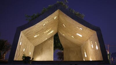 DAAR's 'Concrete Tent', at NYUAD will highlight the paradox of permanent temporariness for refugees. Anna Sara for Campus in Camps