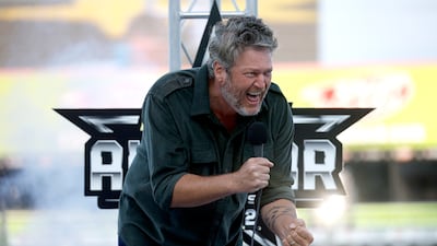 5. Blake Shelton, US country music singer and husband of Gwen Stefani, ranks fifth. His jet has flown 111 times this year. Photo: Chris Graythen / Getty Images