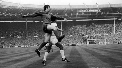 Brian Kidd, front, now Manchester City's assistant coach, played for Manchester United against Benfica in the 1968 European Cup final.