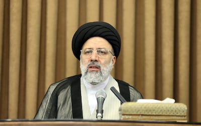 Iranian Judiciary chief Ebrahim Raisi. AFP