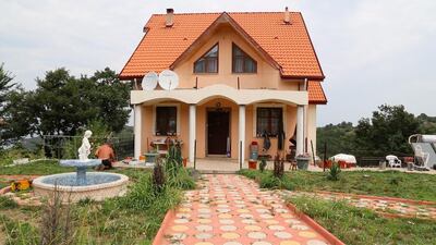 North European influences are increasingly coming to the fore in the homes of returning gastarbeiter to Turkey (migrant workers in Germany). Birol Yıldırım’s 'model house' and garden in Bartin, Turkey. Courtesy Stefanie Bürkle / VG Bild‐Kunst / Migrating Spaces: Architecture and Identity in the Context of Turkish Migration at Salt Galata, Istanbul.