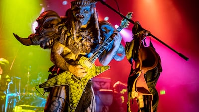 US shock-rockers Gwar began life as their own support act, created to be so bad they'd make the headline act look better. Getty Images