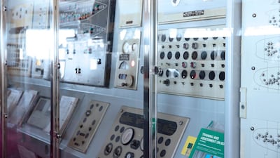 The command centre remains mostly unchanged since the famous ocean liner was retired in 2008. Courtesy QE2