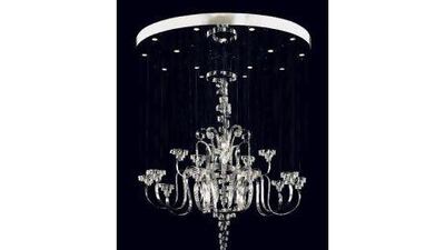 Preciosa's delicate Gorgonian chandelier.