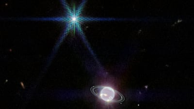 James Webb telescope has captured seven of Neptune’s 14 known moons: Galatea, Naiad, Thalassa, Despina, Proteus, Larissa and Triton.