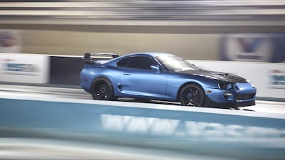 A vehicle inspection modification centre at Yas Marina Circuit will assess car modifications to see if they are legal or not Courtesy Seven Media