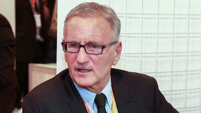 French minister Andre Vallini said children in crisis zones such as Syria are desperately in need of education. Victor Besa for The National