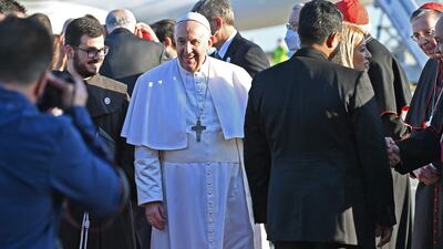 The visit by Pope Francis has been eagerly awaited by the estimated 25,000 Catholics in a country of about a million people. These include thousands of Maronites whose ancestors arrived from Syria and Lebanon, but most are overseas workers from the Philippines and South Asia, along with African migrants. AFP