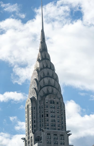 The Chrysler Building, at Lexington Avenue and 42nd Street, has been a key part of the New York City skyline for more than 90 years. AFP