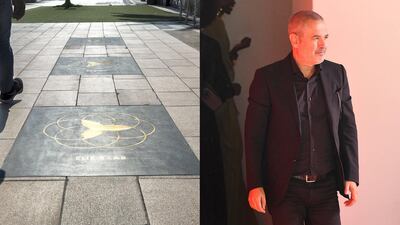 Dubai Star of Lebanese fashion designer, Elie Saab. Leslie Pableo / The National