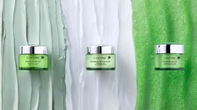 Énergie De Vie skincare range. Courtesy Lancôme