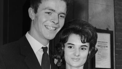 Max Mosley marries Jean Taylor at the Chelsea Register Office in 1960. Getty Images