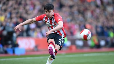 Tino Livramento played 34 games for Southampton in all competitions although was limited to just two appearances last season due to injury. Getty