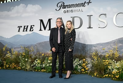 Kurt Russell and Michelle Pfeiffer star in The Madison, but won't appear on screen together until season two. Getty Images