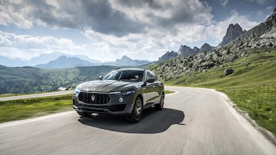 The Levante S's twin-turbo, 3.0-litre V6 produces 430hp and 580Nm of torque. Maserati