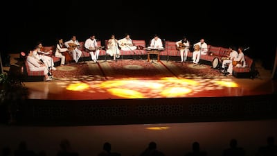 Asil Ensemble perform at the Abu Dhabi Festival. Fatima Al Marzooqi / The National. March 18, 2014