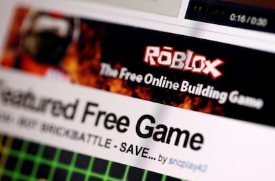 Extremists have placed content on Roblox. Bloomberg