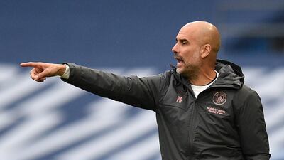 Manchester City manager Pep Guardiola. PA