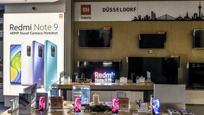 epa08939869 A salesroom of Chinese smartphone maker Xiaomi is seen in the city centre of Duesseldorf, Germany, 15 January 2021. Chinese smartphone maker Xiaomi is the latest to be added to the Trump administration?s military blacklist. On Thursday, the Department of Defense added nine companies to its list of alleged Chinese military companies, including Xiaomi. The Beijing-based company?s stock dropped 10.3 per cent in Hong Kong trading on 15 January 2021, hours after the Pentagon added it to a list of companies with suspected ties to the Chinese military. That, in conjunction with a separate executive order, will block US investors from buying its shares 60 days from now and will require Americans to eventually sell their holdings. Xiaomi was the world?s third-largest smartphone maker as of Q3 last year, coming ahead of Apple and trailing behind Samsung and Huawei, according to market researcher IDC. EPA-EFE/SASCHA STEINBACH