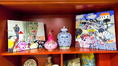 Modern artwork at Antique & Art Gallery. Christopher Pike / The National