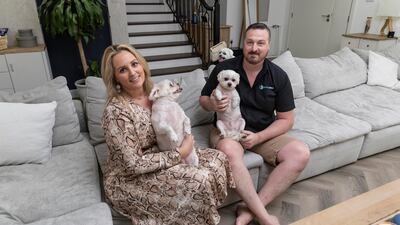Lloyd Williams and his wife Catherine rent a home in Living Legends. All pictures: Antonie Robertson / The National