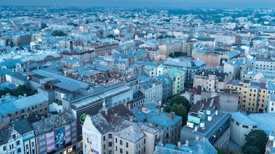 The city centre of Riga. The Latvian capital was rounded in 1201. Live Riga