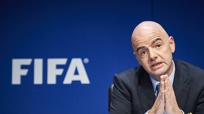 Fifa president Gianni Infantino is facing further calls to resign. AFP