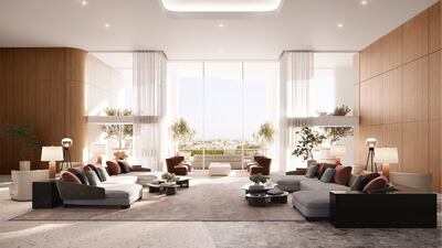 The property is being sold off-plan, and will be handed over by the end of 2023.