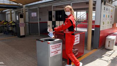 Disposable gloves and balaclavas are required wearing. Aaron Meriwether