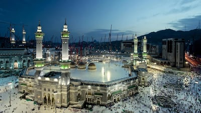 Masjid al-Haram or Great Mosque of Mecca in Mecca, Saudi Arabia at dawn. File photo. Getty Images