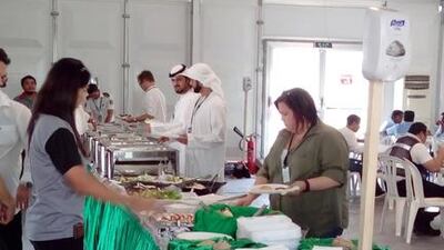 Full Monty Catering and Fibbers Catering, catered during filming of Star Wars and Furious 7. Courtesy Full Monty Catering, Fibbers Catering