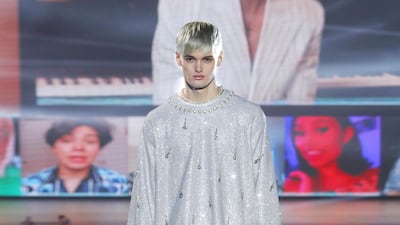 A look from the Dolce & Gabbana autumn / winter 2021 menswear collection. Courtesy Dolce & Gabbana