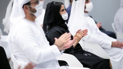 Senior members of the government attend the ceremony. Reem Mohammed / The National