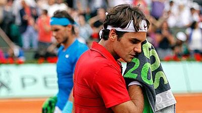 Federer tried to pay tribute to the unseeded Simon saying he was a great player.