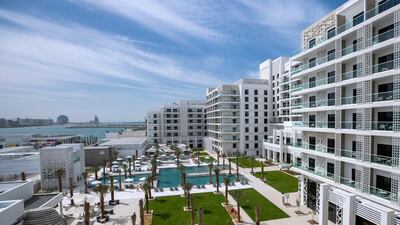 Hilton Yas Island in Abu Dhabi. Victor Besa for The National