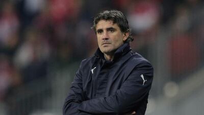 Zoran Mamic, shown in 2015 during his tenure as manager of Dinamo Zagreb, is the new manager at Al Ahli. Adam Pretty / Getty Images