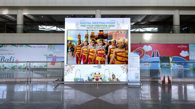 No international flights are scheduled to fly to Bali's airport, despite it reopening on Thursday. Photo: Antara Foto / Fikri Yusuf/via Reuters / Indonesia Out