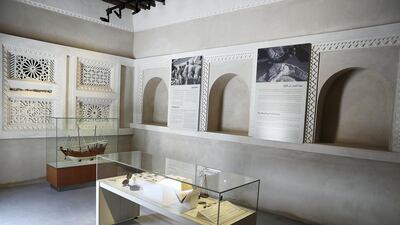 View of the pearl museum at the Bait Al Naboodah, Pawan Singh / The National